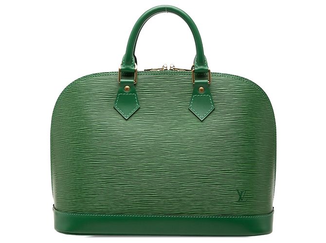 Louis Vuitton Green Epi Alma PM Verde