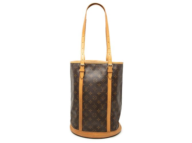 Louis Vuitton Brown Monogram Bucket GM Marron