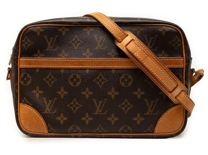 Louis Vuitton Brown Monogram Trocadero 27 Marrom