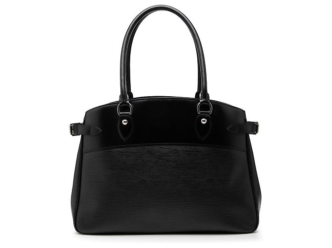 Louis Vuitton Black Epi Passy GM