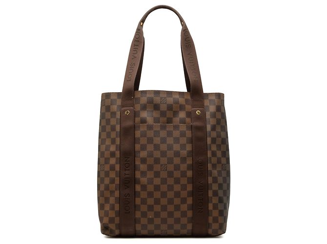 Louis Vuitton Brown Damier Ebene Cabas Beaubourg Marrom