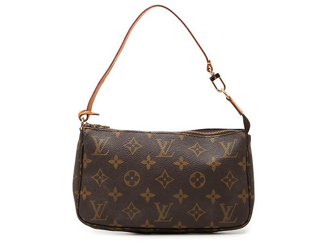 Louis Vuitton Brown Monogram Pochette Accessoires Marron