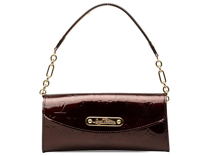 Louis Vuitton Purple Monogram Vernis Sunset Boulevard Roxo