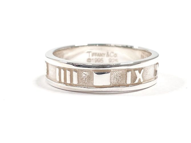 Tiffany & Co Tiffany Atlas Band Ring Silvery