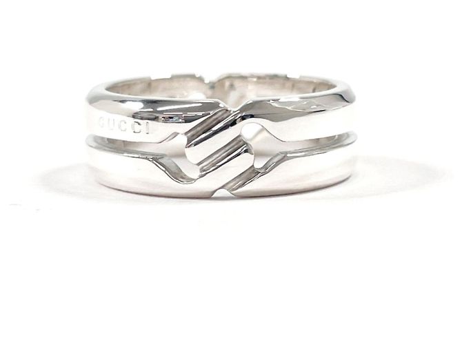 Anillo Gucci Knot Infinity Plata