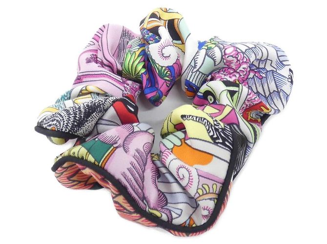 Hermès Hermes ANIMAPOLIS Claudia Chouchou Scrunchie Multicolore 