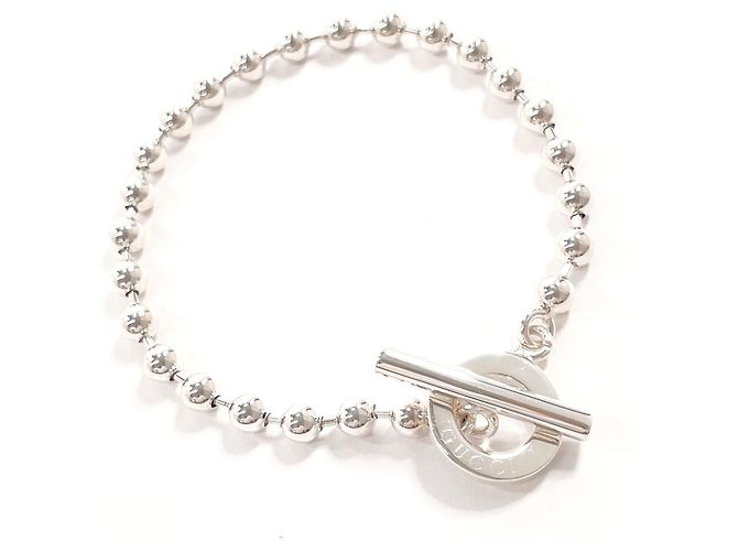 Bracciale con charm Gucci Silver Argento