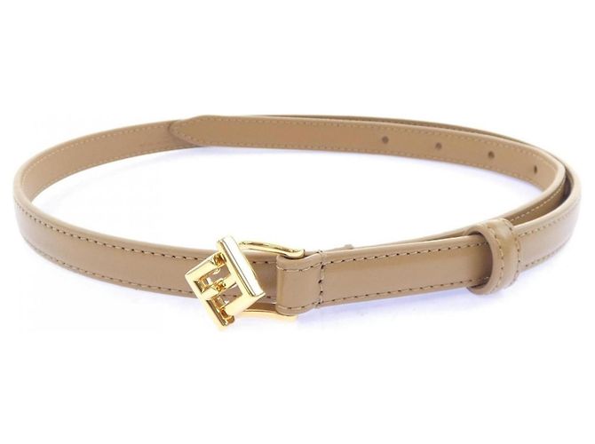 Fendi Standard Gürtel Beige 