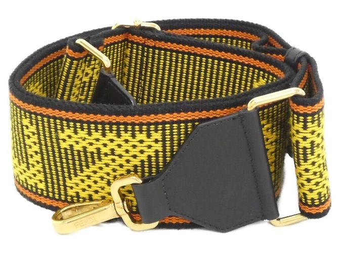 Fendi Strap You 8AV134 ACWP Nero Arancione Giallo 
