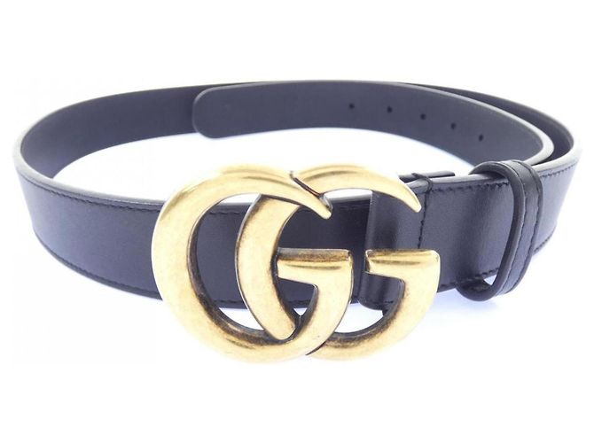 Gucci 414516 AP00T Standard Belt Black