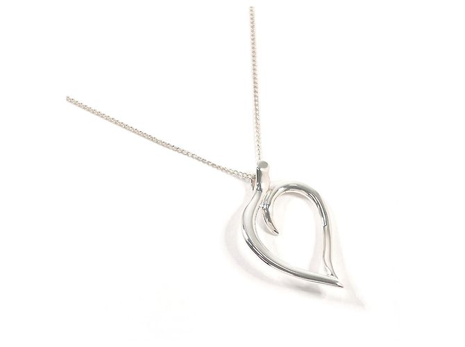 Tiffany & Co Colar Tiffany Open Leaf Prata