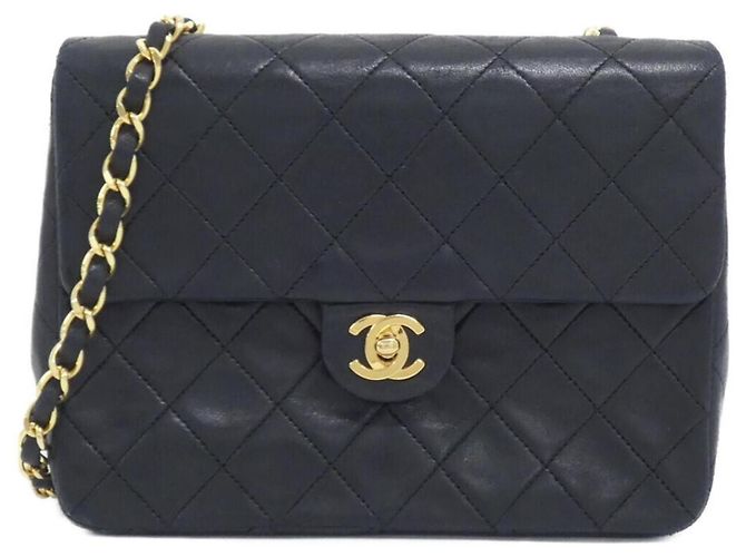 Timeless Borsa a tracolla Chanel 01163 Nera Nero
