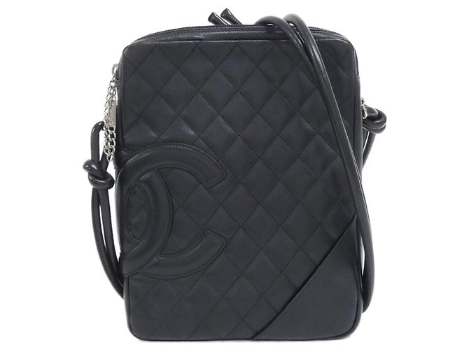 Borsa a tracolla Chanel Cambon Line Nero