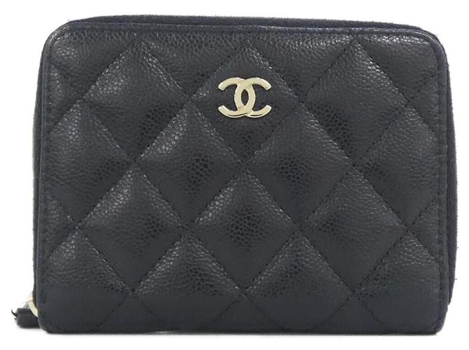 Chanel Timeless Classic Line AP4652 Wallet Black