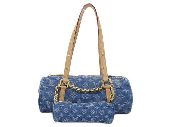 Papillon Bolso Louis Vuitton LV Remix Monogram Denim Monograma