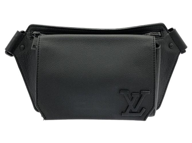 Bolsa de ombro Louis Vuitton LV Aerogram Takeoff Preto
