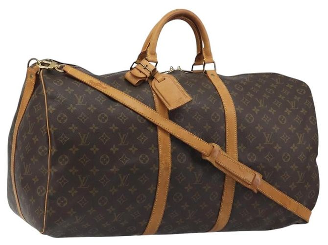 Louis Vuitton Keepall Bandoulière Monogram 60 Brown