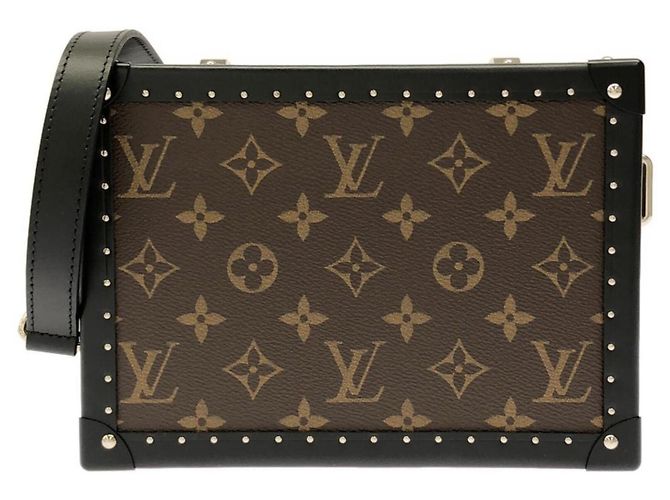 Bolsa de Ombro Louis Vuitton Monogram Macassar Marrom