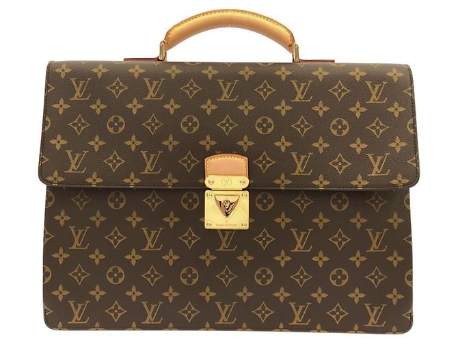 Borsa Louis Vuitton Monogram Robusto M53027 Marrone
