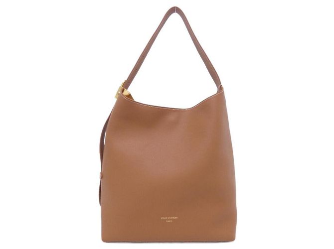 Borsa a tracolla Louis Vuitton Low Key Hobo MM M24974 Cognac