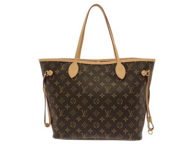 Bolsa Louis Vuitton Monogram Neverfull MM Marrom