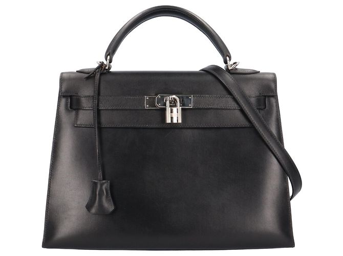 Hermès Borsa a tracolla Hermes Kelly 32 Nero