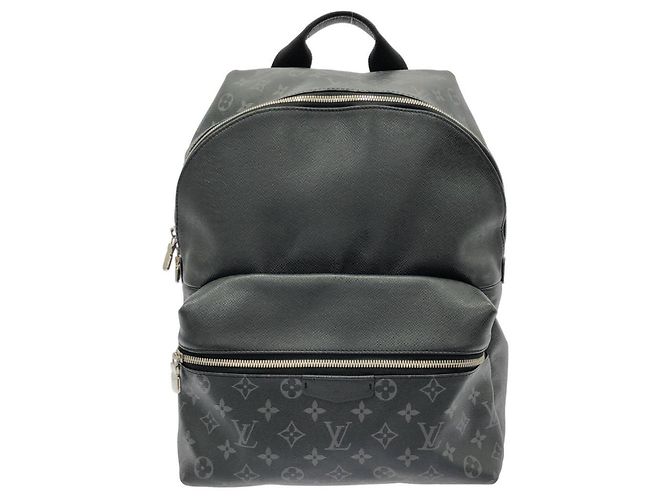 Louis Vuitton Taiga Rama Discovery Backpack Black
