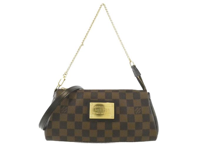 Borsa a tracolla Louis Vuitton Damier Eva Damier ebene