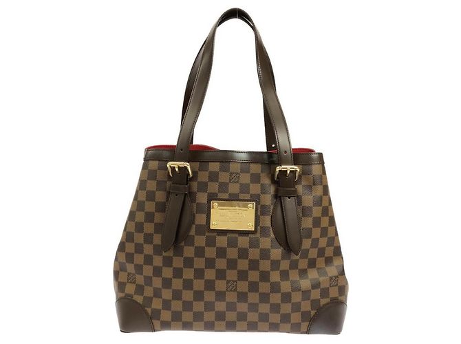 Bolsa Louis Vuitton Damier Hampstead MM Damier ebene