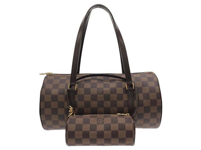 Louis Vuitton Damier Papillon Handtasche Damier ebene