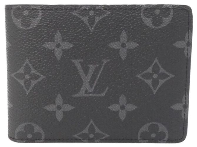 Louis Vuitton Monogram Eclipse Bill Wallet Black