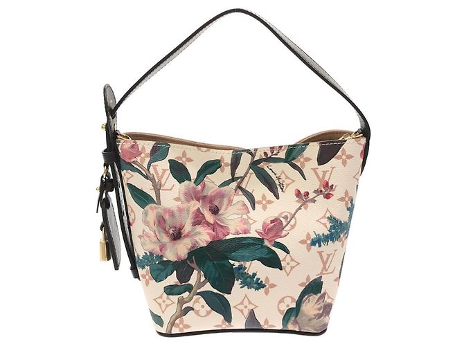Bolsa de Ombro Louis Vuitton Monogram Eden All-in-BB Multicor Bege