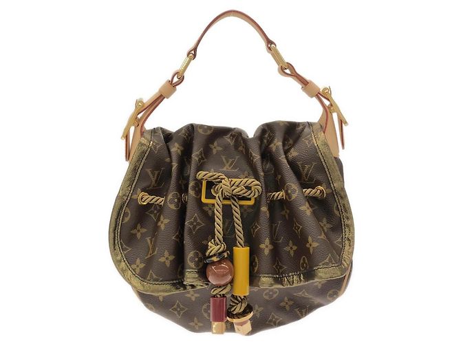 Louis Vuitton Monogram Kalahari PM Handtasche Braun