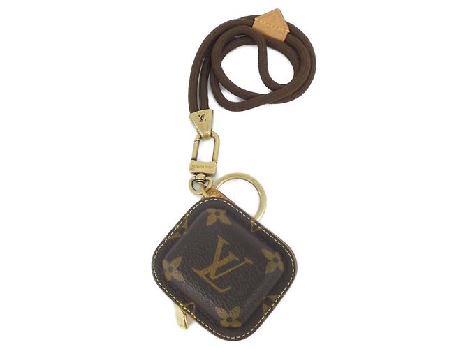 Portachiavi e ciondolo per borsa Louis Vuitton Monogram Marrone