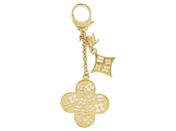 Charm per borsa Louis Vuitton Portachiavi Ivy D'oro