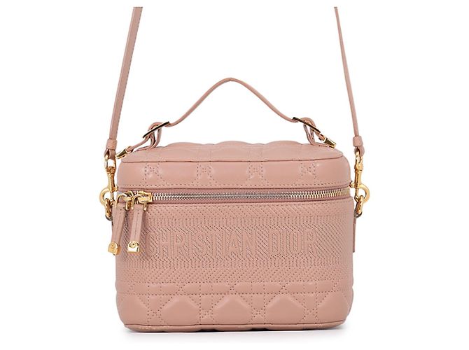 Borsa a mano Christian Dior Cannage Vanity Small