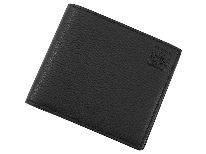 Loewe Bifold Coin Wallet Black