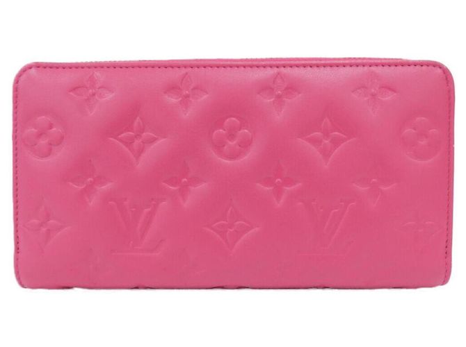 Louis Vuitton Coussin Zippy Wallet M82737 Pink