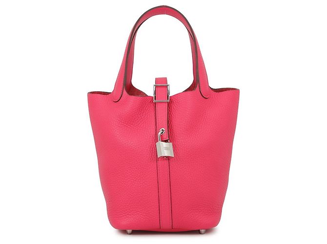 Hermès Hermes Picotin Lock PM Handbag Pink