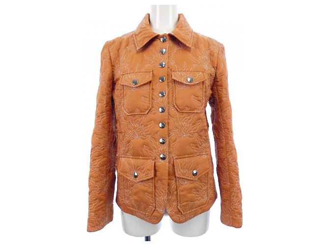 Chloé Chaqueta de seda Chloe Naranja