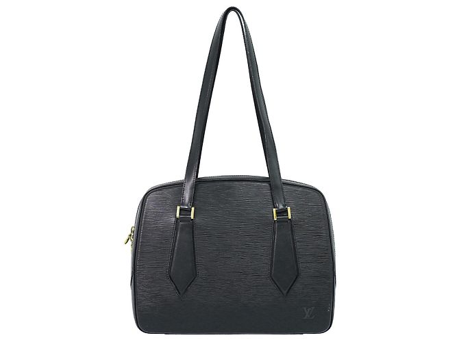 Louis Vuitton Voltaire pelle Epi Nero