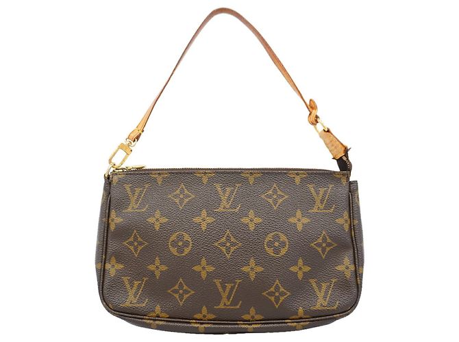 Louis Vuitton Monogram Pochette Accessoires Bag/Pouch Marrone