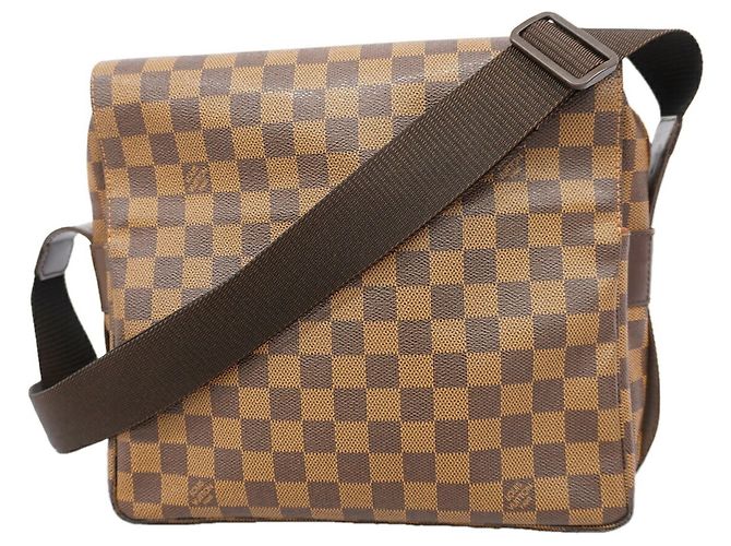 Borsa a tracolla Louis Vuitton Damier Naviglio N45255 Ebene Damier ebene