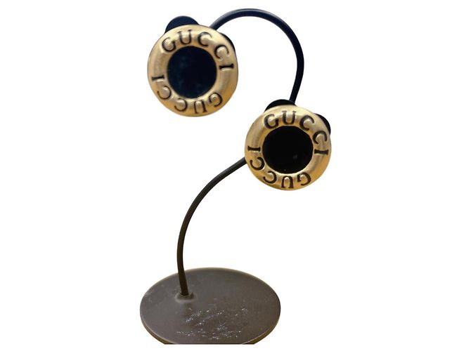 Orecchini a clip Gucci placcati oro D'oro