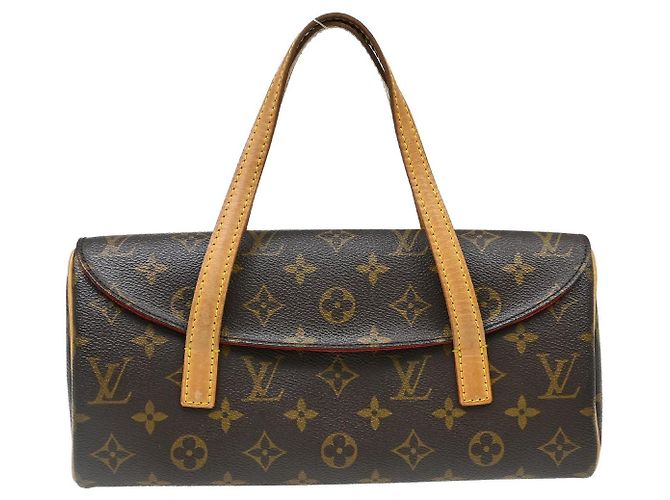 Louis Vuitton Sonatine Monogram Canvas Castaño