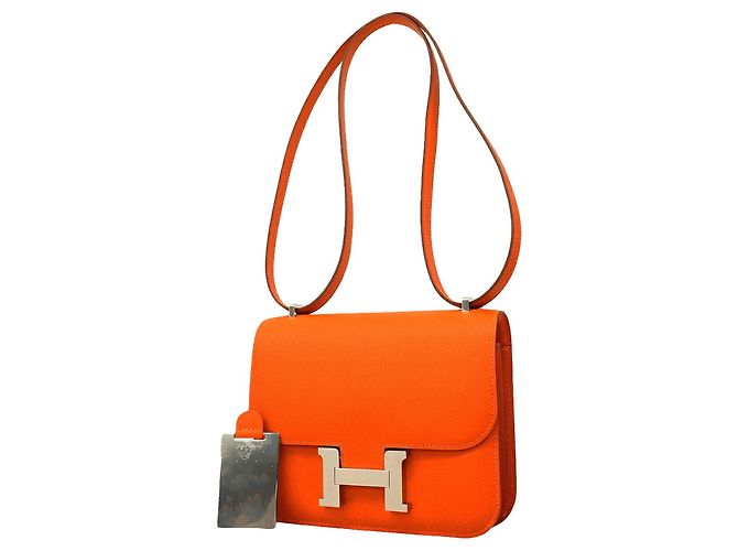 Hermès Borsa a tracolla Hermes Constance Mini Rosso 
