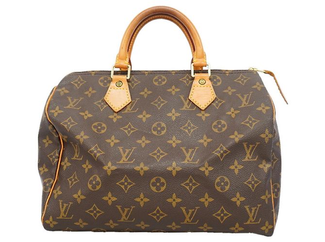 Bolsa Louis Vuitton Monogram Speedy 30 Marrom
