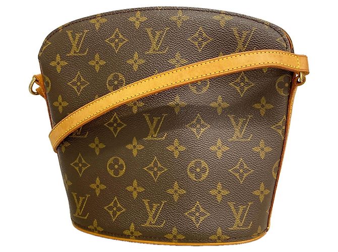 Bolsa de Ombro Louis Vuitton Monogram Druot Marrom