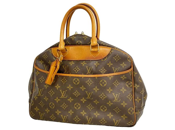 Borsa Louis Vuitton Monogram Deauville M47270 Marrone
