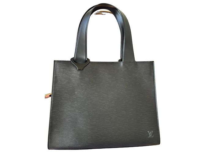 Louis Vuitton Epi Leather Gémeaux GM Bag Black